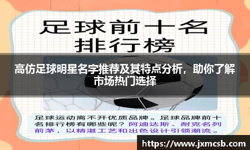 高仿足球明星名字推荐及其特点分析，助你了解市场热门选择